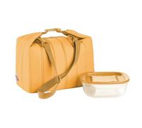 GUZZINI BORSA TERMICA CON CONTENITORE 'HANDY BIO' 'ON THE GO' GIALLO MANGO, BORSE TERMICHE E THERMOS