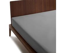 GUZZINI Botanical - Lenzuolo con Angoli Matrimoniale 180x200 Cotone Organico Certificato Antiacaro Ipoallergenico Traspirante, Coprimaterasso Matrimoniale Elastico Lenzuolo Sotto per Materasso h30 cm