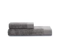 GUZZINI Botanical - Set Asciugamani Bagno Viso e Bidet Cotone Certificato OekoTex e Fibre Naturali Morbide e Lisce, Asciugamano Bagno 60x110 e Ospite 40x60 Assorbente, Resistente a Lavaggi e Durevole
