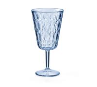 GUZZINI Calice “Vanity” 330 Ml in Cristallo Acrilico Blu - Bicchiere Elegante e Resistente per Tavola