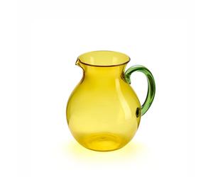 GUZZINI Caraffa “Balloon” 2 Lt in Plastica a Base Biologica Giallo - Caraffa Leggera e Pratica per Cucina e Tavola