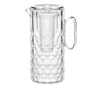 Guzzini - Vanity, Caraffa con bulbo infusore Trasparente in Bio-based SAN e Bio-based SMMA - ARIA