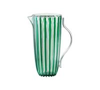 Guzzini - Caraffa con coperchio in bio-based plastic, verde smeraldo, "DOLCEVITA"