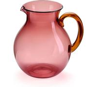 GUZZINI Caraffa “Balloon” 2 Lt in Plastica a Base Biologica Rosso - Caraffa Leggera e Pratica per Cucina e Tavola