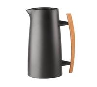 Guzzini Termos Caraffa Termica Riviera Thermos caldo Freddo Tavola 1 Litro Plastica legno Nero 12560010
