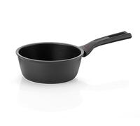 Guzzini - Casseruola ad un manico in alluminio, antiaderente, 16 cm, Nero "COOK&PLUS"