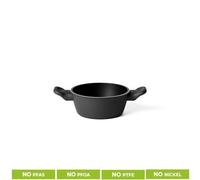 GUZZINI CASSERUOLA ANTIADERENTE 20cm Cook Color Nero 09686510