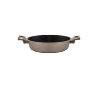 Guzzini - Casseruola bassa in alluminio, antiaderente, 28 CM, Bronzo, ''COOK&STRONG''