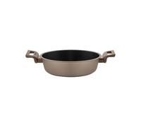 Guzzini - Casseruola basso in alluminio, antiaderente, 24 CM, Bronzo, ''COOK&STRONG''