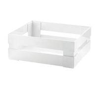 Guzzini Cassetta multiuso Eco Kitchen (22,5x15,5x8cm) TIDY & STORE Bianco latte