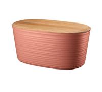 Guzzini -CASSETTA PANE C/COPERCHIO TAGLIERE IN BAMBÙ TIERRATerracotta