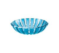 Guzzini CiotolaCestino pane 25cm Rotonda Dolcevita 297401448 Trasparente Azzurro Plastica Biologica Lavastoviglie