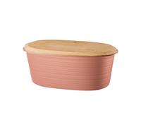 GUZZINI CESTO PANE OVALE 31 X 16 CM CON COPERCHIO IN LEGNO BAMBU - TIERRA