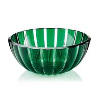 Guzzini Ciotola Insalatiera Contenitore M 20cm Rotonda Dolcevita 29690169Trasparente Verde Smeraldo Plastica Biologica 1500cc Lavastoviglie