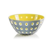 Guzzini Ciotola Le Murrine, Grigio/Giallo, Ø20 x h9 cm