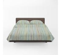 GUZZINI Classic- Completo Letto Matrimoniale Lenzuola Matrimoniali Cotone Percalle 240x280 + Lenzuolo con Angoli Matrimoniale Coprimaterasso Sotto 175x200 Materasso 30cm + 2 Federe Cuscino Letto 50x80