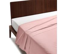 GUZZINI Classic - Lenzuola Matrimoniali Cotone 240x280 100% Percalle Certificato OekoTex Fresco e Traspirante, Lenzuolo Matrimoniale Piano Sopra per Biancheria da Letto Morbida e Resistente