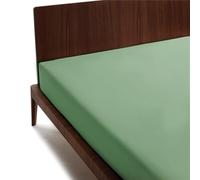 GUZZINI Classic - Lenzuolo con Angoli Matrimoniale 175x200 100% Cotone Percalle Certificato OekoTex Fresco e Traspirante, Coprimaterasso Matrimoniale con Elastico, Lenzuolo Sotto con Angolo Alto 30 cm
