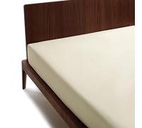 GUZZINI Classic - Lenzuolo con Angoli Una Piazza e Mezza 125x200 Sotto, 100% Cotone Percalle Certificato OekoTex Fresco e Traspirante, Coprimaterasso Una Piazza e Mezza con Angolo Elastico Alto 30 cm