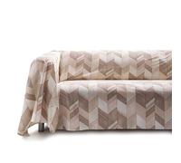 GUZZINI Classic - Telo Copritutto Arredo 270x270 100%Cotone Percalle Certificato OekoTex, Telo Copridivano Copriletto e Copritavolo, Tovaglia Coperta Picnic Mare, Plaid Copri Divano Leggero e Multiuso
