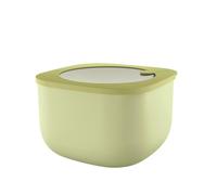 Guzzini - Kitchen Active Design, STORE&MORE BIO, Contenitore Ermetico Alto per Frigo/Freezer/Microonde (L) - Verde Avocado, 19,5 x 19,5 x h12,3 cm | 2800 cc - 170724253