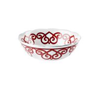 GUZZINI Contenitore Natalizio Harmonia Melamina D 30 Cm Table Decor Bianco Rosso