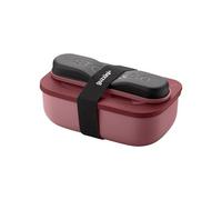 Guzzini, Store&Go, Lunch Box con Posate da Viaggio, Plastica
