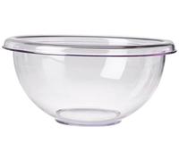 Guzzini Contenitore Season M Happy Hour, Trasparente, Ø24.5 x h11.5 cm