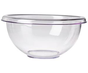 Guzzini Contenitore Season M Happy Hour, Trasparente, Ø24.5 x h11.5 cm