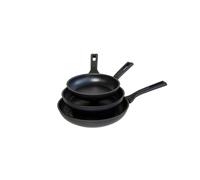 Guzzini - Cook&Plus Set 3 Padelle 20/24/28 - Nero - 28824510