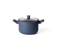 GUZZINI Cuocipasta con Coperchio in Vetro D 22 Cm Cook&Color Blu Navy