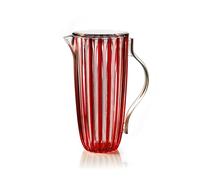 Guzzini - DOLCEVITA Caraffa con Coperchio - Rosso, 19,5 x 13 x h 27 cm | 1750 cc - 12380065