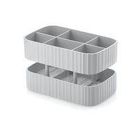 Guzzini - Eco-Kitchen DRAIN&SAFE, Scolaposate - Grigio Opaco, 17x10xh11 cm - 17820033