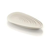 Guzzini - Eco-Kitchen, KEEP CLEAN, Poggiamestolo, Poggia Posate, Materiale Riciclato - Bianco Latte, 25x12,5xh 3 cm - 179900156