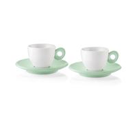 Guzzini - EVERYDAY Set 2 Tazzine da Caffè con Piattino - Verde Malva - 081700243