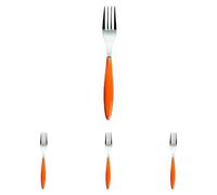 Guzzini - Feeling, Forchetta - Arancione, 20.5 cm - 23000245 (Confezione da 4)