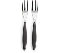 Guzzini - Feeling, Forchetta - Grigio, 20.5 cm - 23000222 (Confezione da 2)