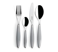 Guzzini - Feeling, Set 24 Posate Colorate - Grigio Cielo, 15.8 x 7.5 x h25.5 cm - 23000092