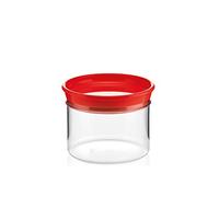 Guzzini Formecasa Barattolo Trasparente, Plastica, gr500, Tappo Rosso