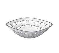 Guzzini Grace Cestino Pane Bicolore, 27 x 24 x 6.6 cm, Grigio (Sky Grey)