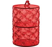 Guzzini GZ11520165 11520165 Set 2 Contenitori Impilabili "Love" Rosso