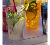 Guzzini Happy Hour Set 6 bicchieri alti Multicolor