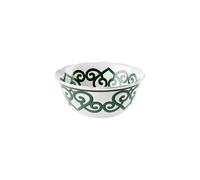 GUZZINI Contenitore Natalizio Harmonia Melamina D 22,50 Cm H 10 Cm Table Decor Bianco Verde