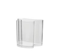 Guzzini - Home, ISOLA, Vaso da Arredo Portariviste - Trasparente, 34 x 22,8 x h3