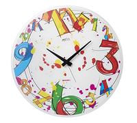 Guzzini - Home, NUMBER-TIME Orologio da Parete - Multicolore, Ø 60 cm - 19590352