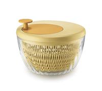 Guzzini - Kitchen Active Design, SPIN&STORE, Centrifuga Insalata con Coperchio - Giallo Acido, Ø 26 x h19 cm, 4000 cc - 17090056