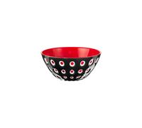 GUZZINI Le Murrine Ciotola Insalatiera 20cm Nero Rosso Plastica