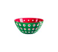 GUZZINI Le Murrine Ciotola Insalatiera 20cm Verde Smeraldo Rosso Plastica