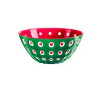 GUZZINI Le Murrine Ciotola Insalatiera 25cm Verde Rosso Plastica