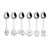Guzzini Love Set di 6 Cucchiaini, Stainless Steel 18/10, Argento, 18